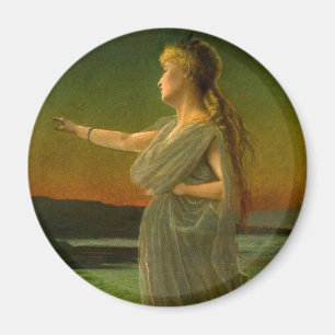 Ariadne at Naxos John Atkinson Grimshaw Magnet