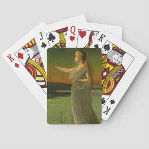 Ariadne at Naxos John Atkinson Grimshaw Playing Cards