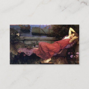 Ariadne by John Waterhouse Business Card