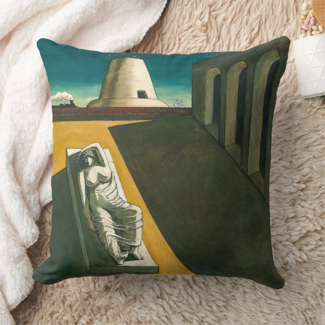 Ariadne | Giorgio de Chirico | Throw Pillow (Blanket)