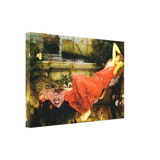 Ariadne ~ John William Waterhouse Stretched Canvas Prints at Zazzle.ca