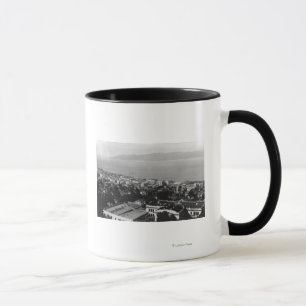 Arial View of Astoria, Oregon Photograph Mug