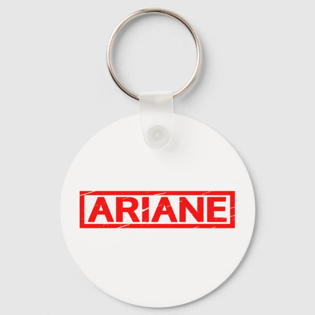 Ariane Stamp Keychain (Front)