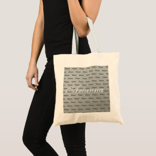 Arianna personnalisé fourre-tout tissu sac d'épice