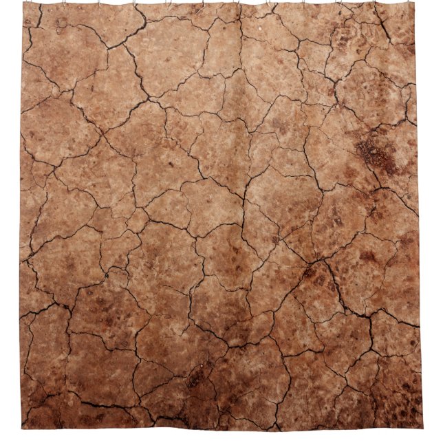 Arid cracked erosion cracks desert (Front)