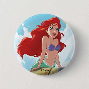 Ariel   Adventure Begins With You 2 Inch Round Button