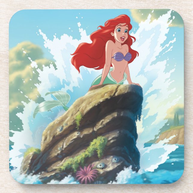 Ariel | Adventure Begins With You Coaster (Front)