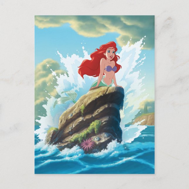 Ariel | Adventure Begins With You Postcard (Front)