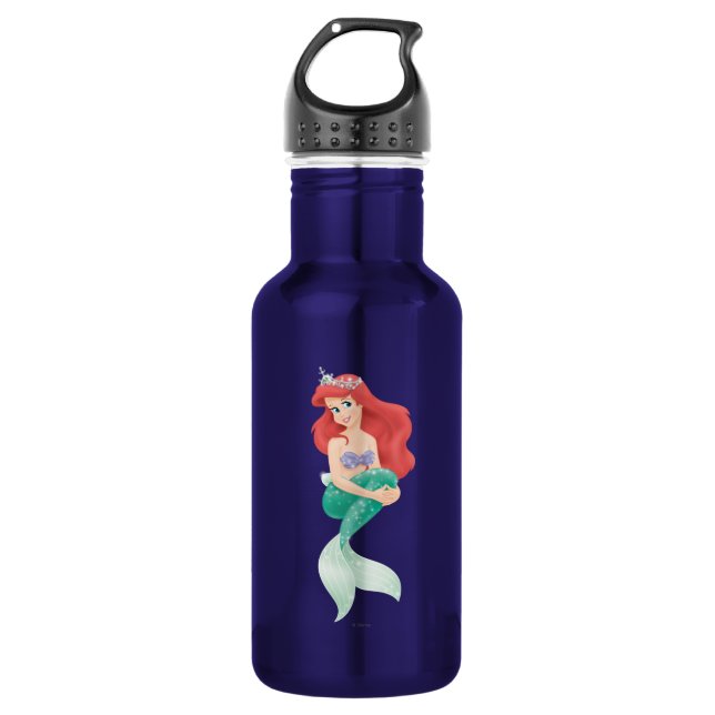 Ariel and Castle 532 Ml Water Bottle (Front)