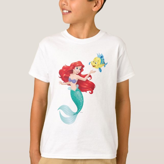 Ariel and Flounder T-Shirt (Front)