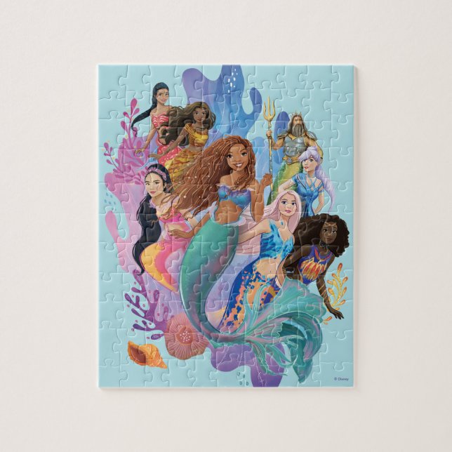 Ariel and her Family Jigsaw Puzzle (Vertical)