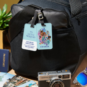 Ariel and her Family Luggage Tag