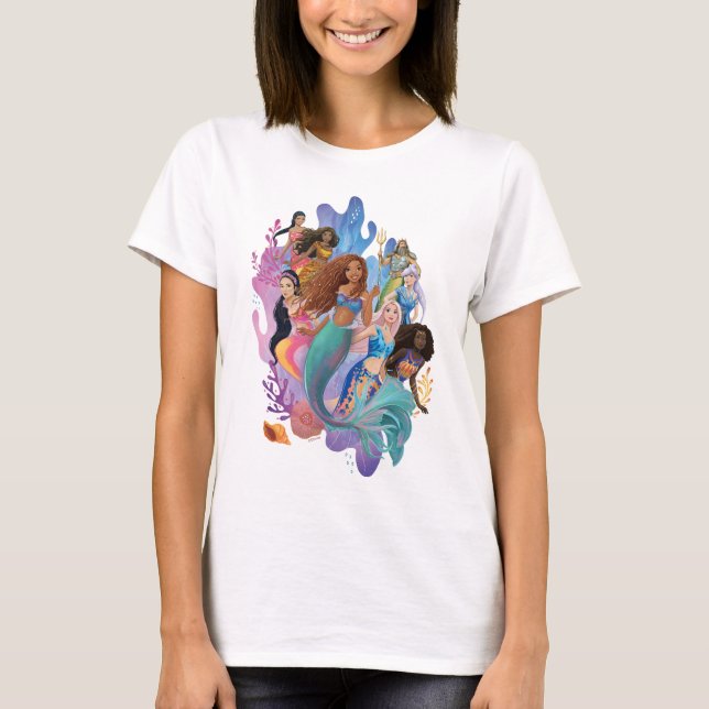 Ariel and her Family T-Shirt (Front)