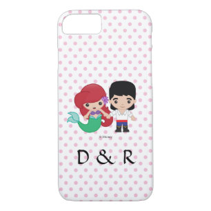 Ariel and Prince Eric Emoji His & Hers Initials Case-Mate iPhone Case