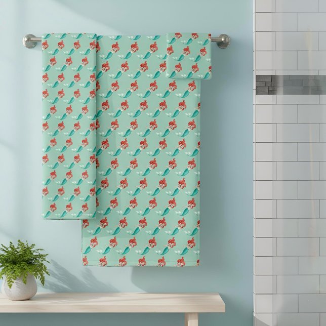 Ariel Bath Towel Set (Creator Uploaded)