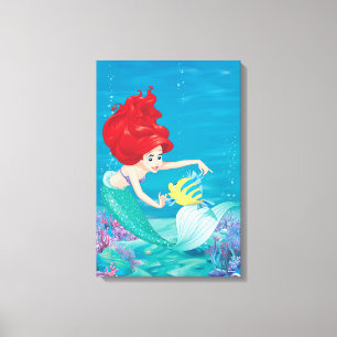 Ariel   Besties Rule Canvas Print