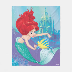 Ariel   Besties Rule Fleece Blanket