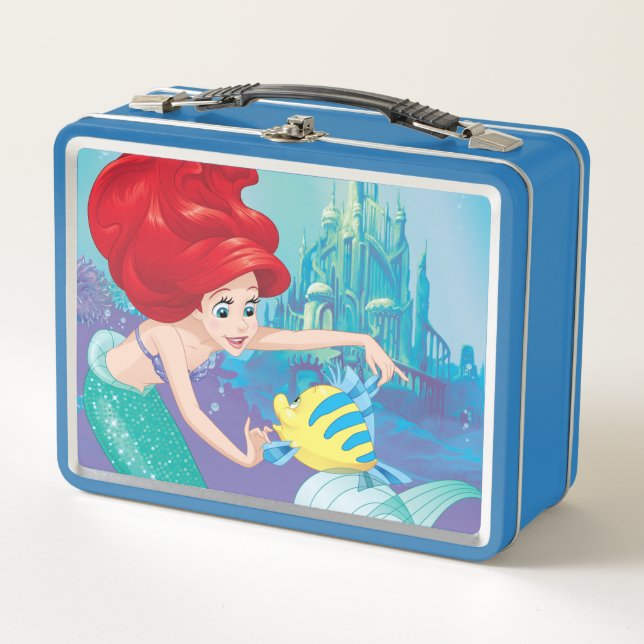 Ariel | Besties Rule Metal Lunch Box (Front)
