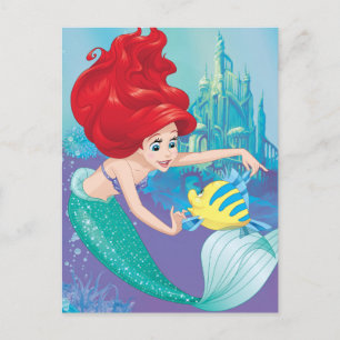 Ariel   Besties Rule Postcard