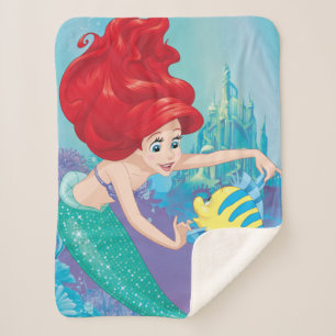 Ariel   Besties Rule Sherpa Blanket