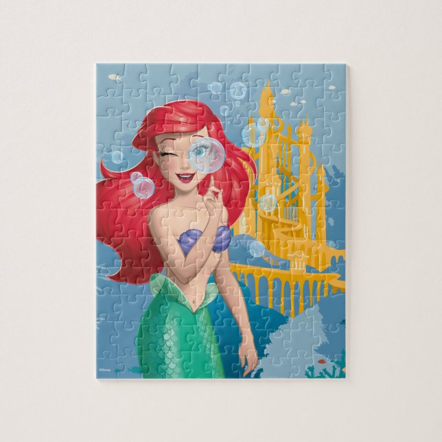 Ariel Bubble Badge Jigsaw Puzzle (Vertical)