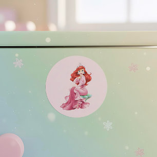 Ariel Classic Round Sticker