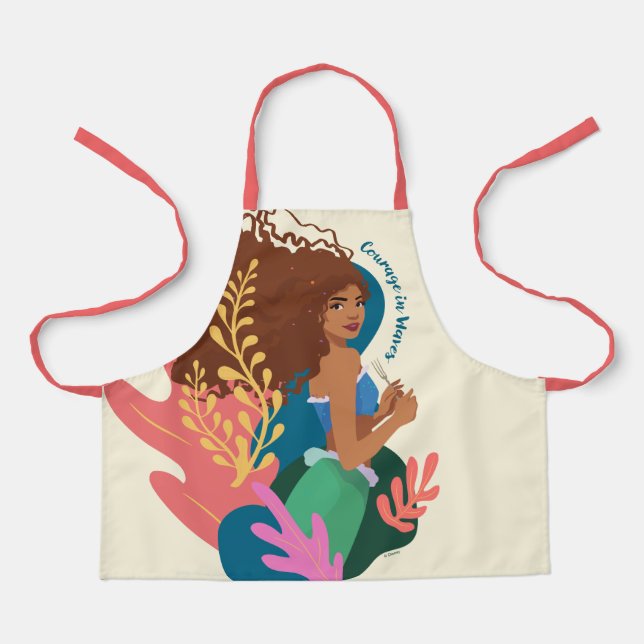 Ariel Courage in Waves Apron (Front)