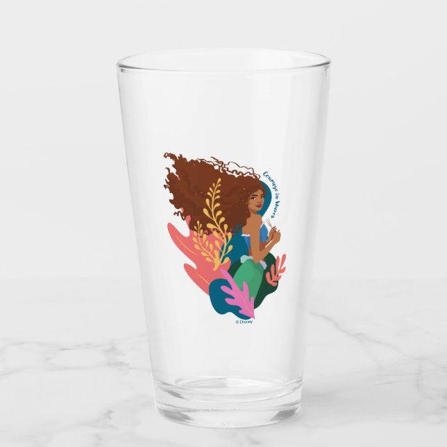Ariel Courage in Waves Glass (Front)