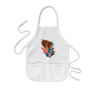 Ariel Courage in Waves Kids Apron