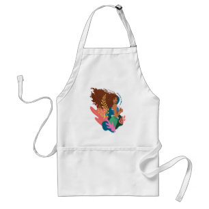 Ariel Courage in Waves Standard Apron