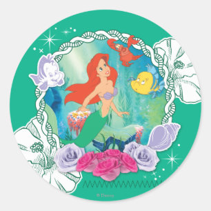 Ariel - Curious 2 Classic Round Sticker