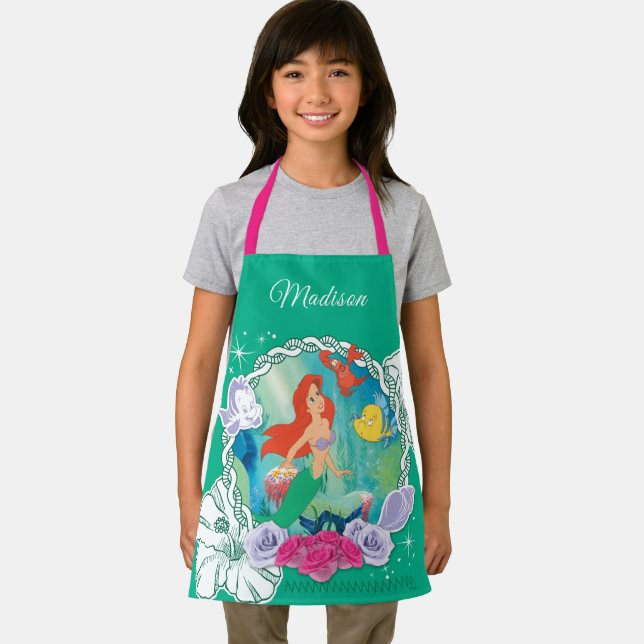 Ariel - Curious 2 Personalized Apron (Insitu)