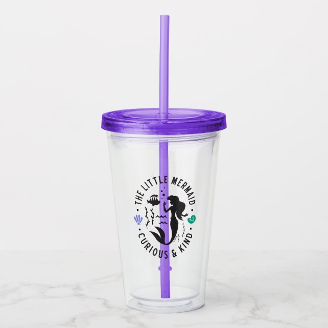 Ariel | Curious & Kind Acrylic Tumbler (Front)