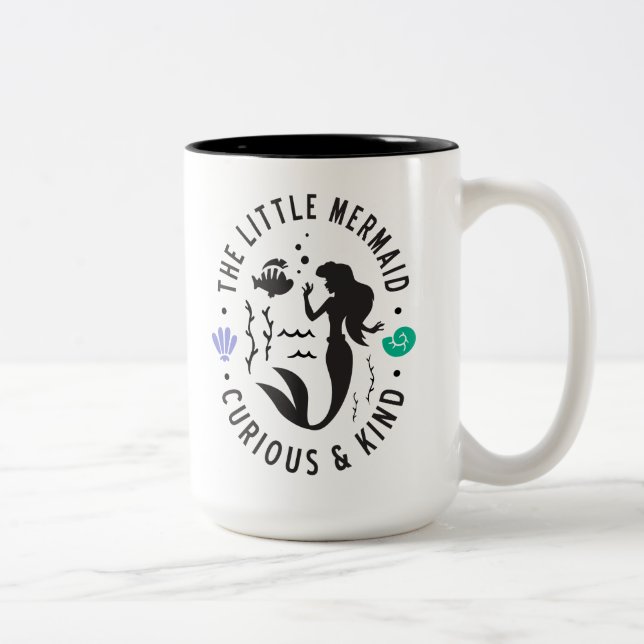 Ariel | Curious & Kind Two-Tone Coffee Mug (Right)