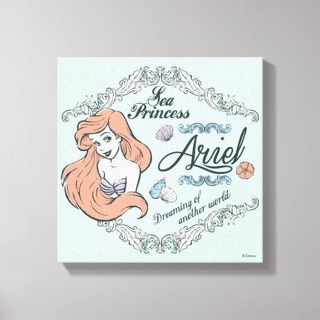 Ariel | Dreaming of Another World Canvas Print (Front)