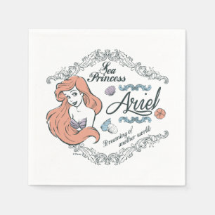 Ariel   Dreaming of Another World Napkin
