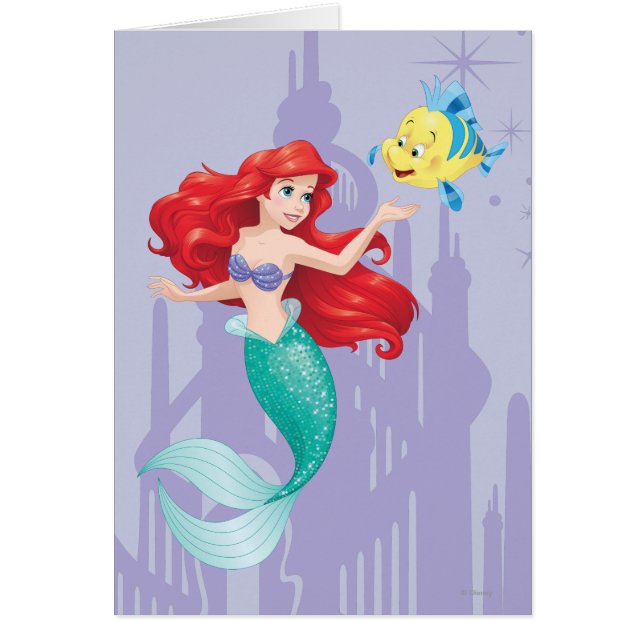 Ariel et Flounder (Devant)