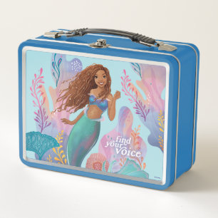 Ariel Find Your Voice Metal Lunch Box