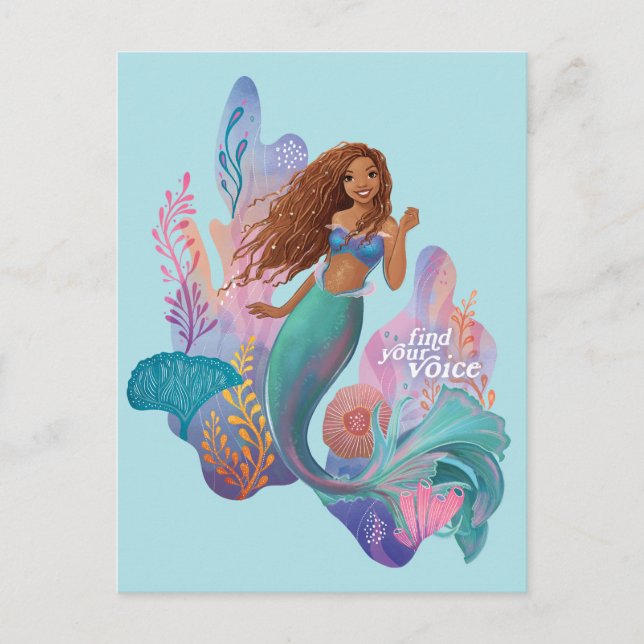Ariel Find Your Voice Postcard (Front)