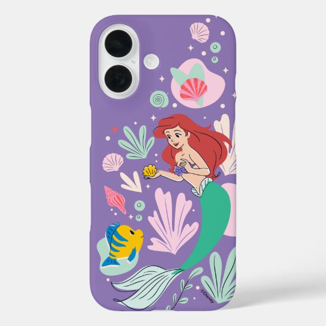 Ariel & Flounder’s Undersea Shell-abration! Case-Mate iPhone Case (Back)