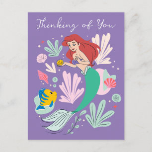 Ariel & Flounder’s Undersea Shell-abration! Postcard