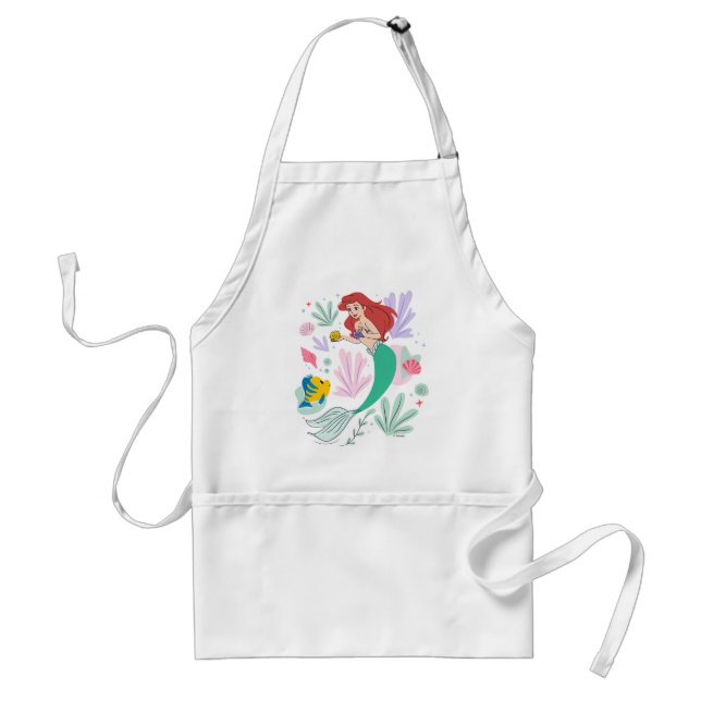 Ariel & Flounder’s Undersea Shell-abration! Standard Apron (Front)