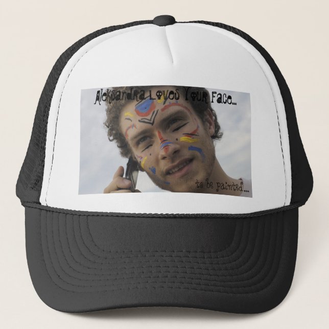 Ariel font face au casquette de peinture (Devant)