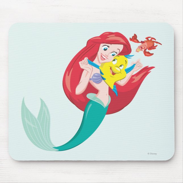 Ariel & Friends Mouse Pad (Front)