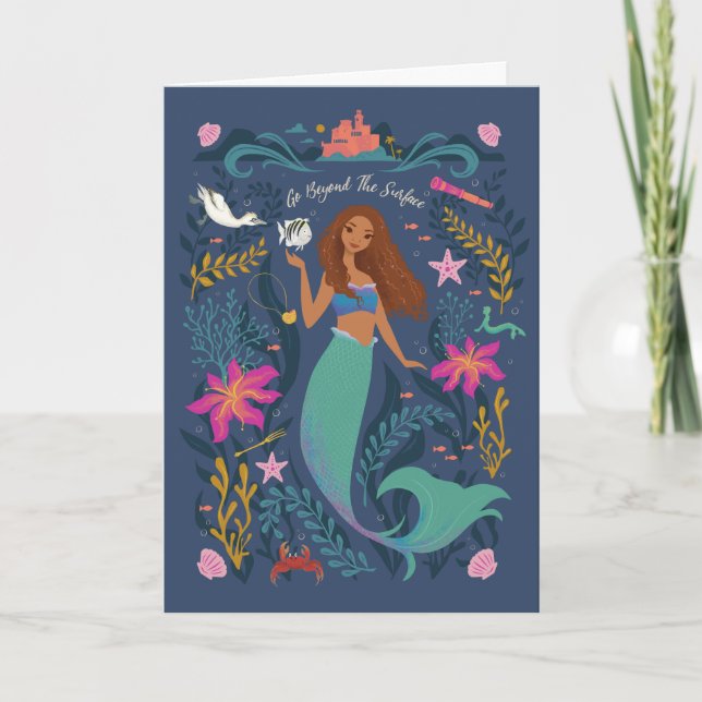 Ariel Go Beyond the Surface Card (Front)