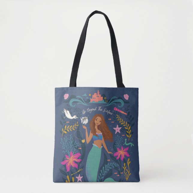 Ariel Go Beyond the Surface Tote Bag (Front)
