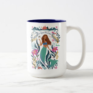 Ariel Go Beyond the Surface Two-Tone Coffee Mug