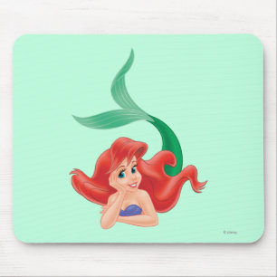 Ariel Laying Down Mouse Pad