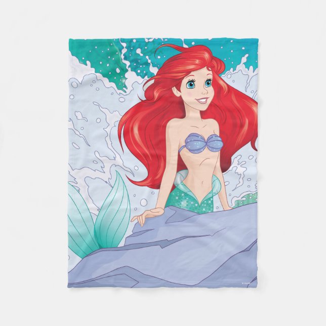 Ariel | Let's Do This Fleece Blanket (Front)