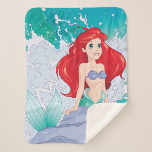 Ariel   Let's Do This Sherpa Blanket